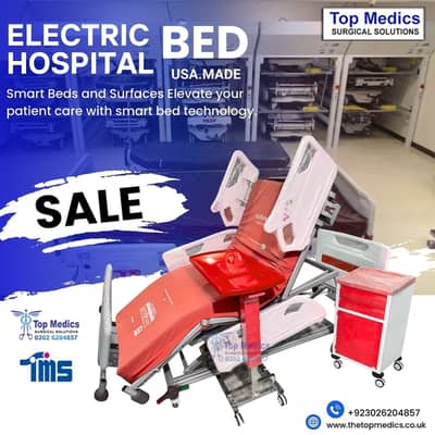 Hospital Bed Medical bed -Electric ICU Patient Bed- Surgical bed