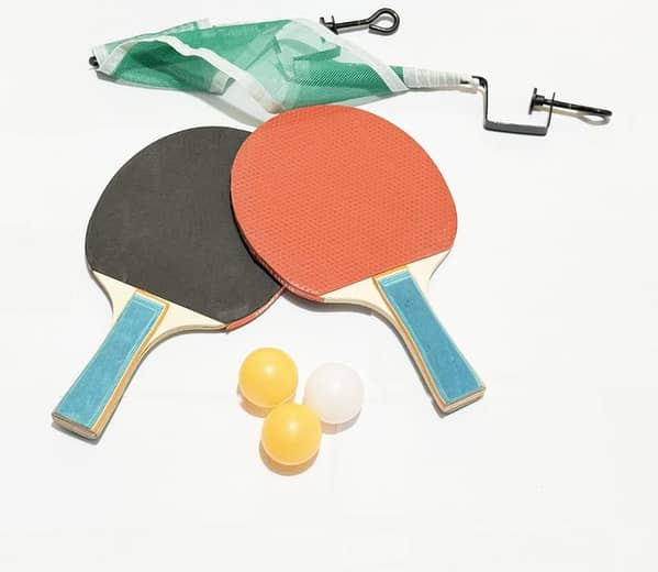 Table Tennis Table Indoor Indoor Games Sport Portable Table Tennis Net Bracket Ping-Pong Paddles Kit Set For Kids Childrens