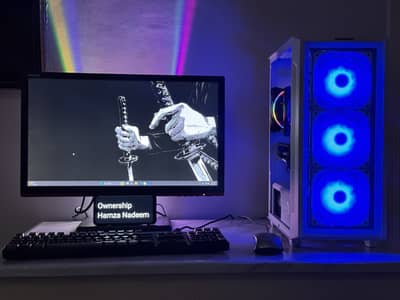 Gaming Pc With Monitor Ryzen 5 3600, RTX 2070, B450M