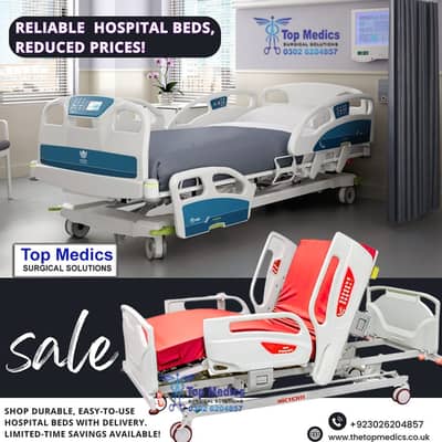 Electric Hospital Bed, ICU Bed, Surgical Bed Ward Bed, Patient Bed