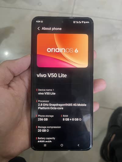 Vivo v50 Lite 256gb