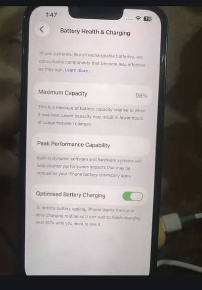 Iphone 13 pro 256gb non pta 2 month sim working