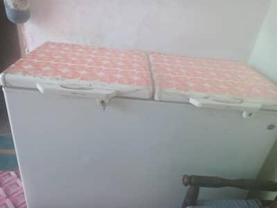 pel double door deep friger