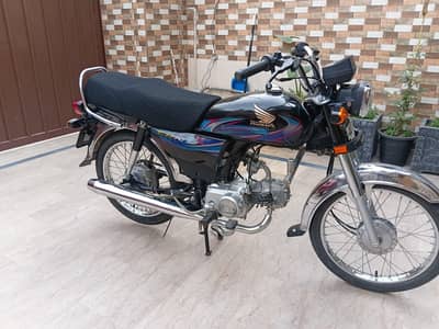 Honda CD 70 23 model 24 ki registration