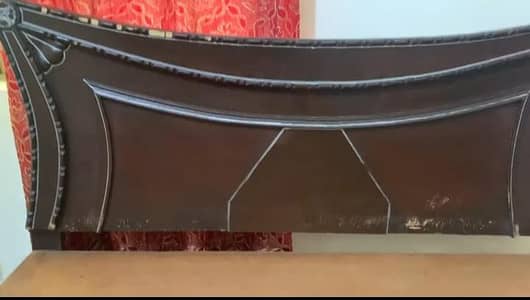 Classic Design Vintage Wooden Bed Headboard For Sale