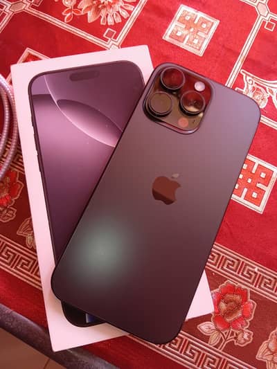 16 pro max 256 Gb Jv with box