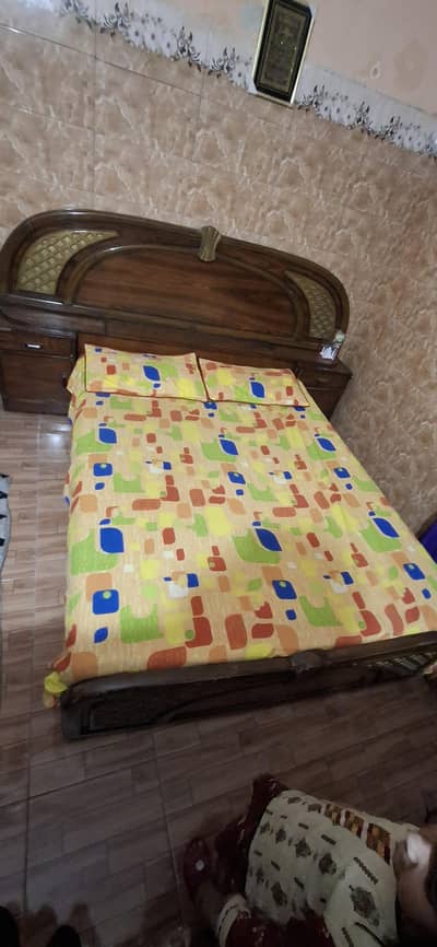 king bed and sofa set and dressing