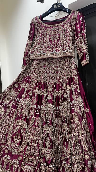 Bin hashim collection Bridal Barat lehenga dress
