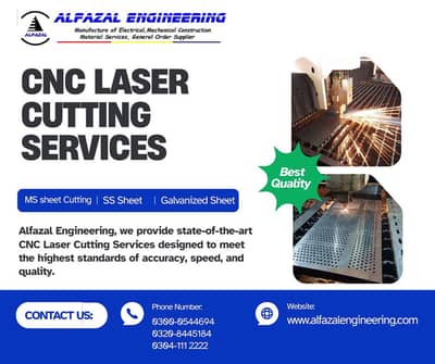 CNC Laser Cutting Service | Cable Trays & Custom Metal Projects