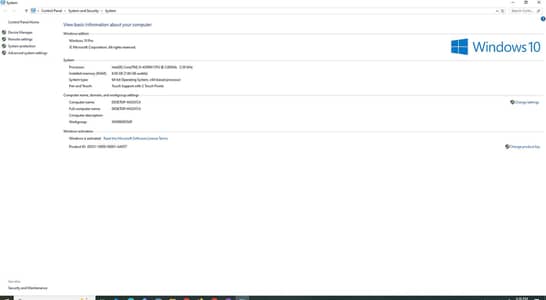 Lenovo Thinkpad Laptop available for sale.