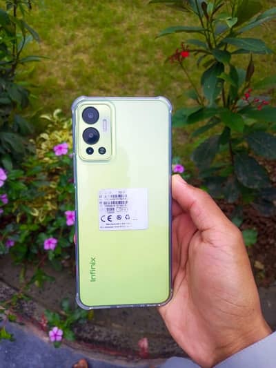 INFINIX HOT 12 6/128 GB WITH BOX AND CHARGER 100 OK MOBILE. No Exchange