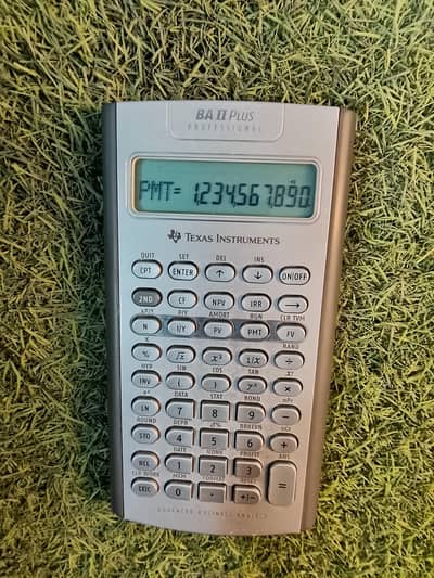 TEXAS INSTRUMENTS BA2 PLUS PROFESSIONAL FINANCIAL CALCULATOR
