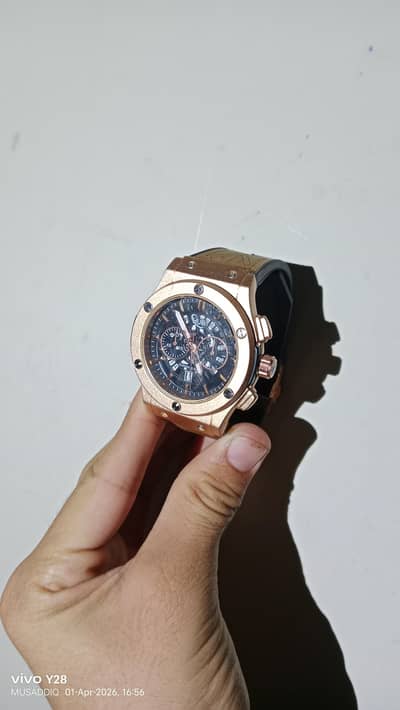 Hublot watch brand new 10/10 condition waterproof master lock