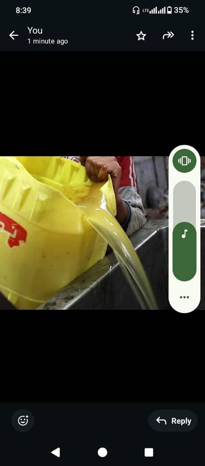 ایرانی کھانا پکانے کا تیل بیس لیٹر صرف پانچ ہزار