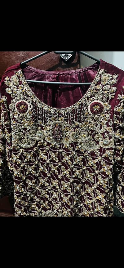 SALE SALE Bridal Langa Only 1 Time Usec Look Brand New And Heavy Work