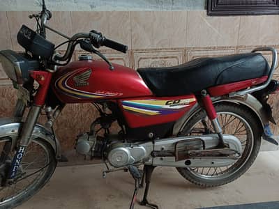 Honda CD 70 lush condition perfect bike