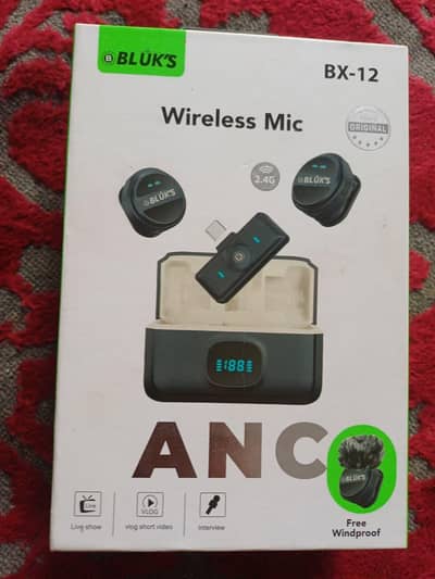 bulks box 12 microphone brand new condition