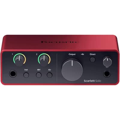 focusrite Scarlett solor 4th generation