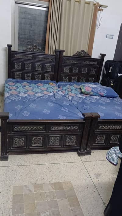 original shisham wood bed