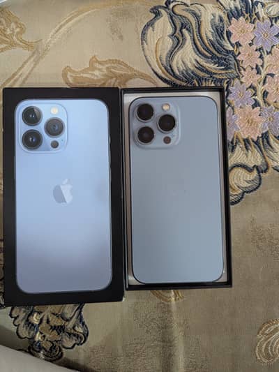 Iphone 13 pro 128gb with box dual physical (HK) Pta aproved