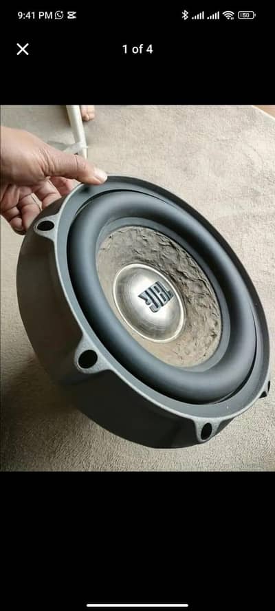 Heavy Woofer and Mono Amplifier