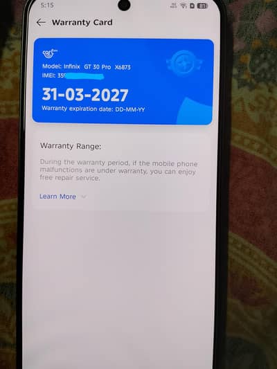 Infinix GT 30 Pro New