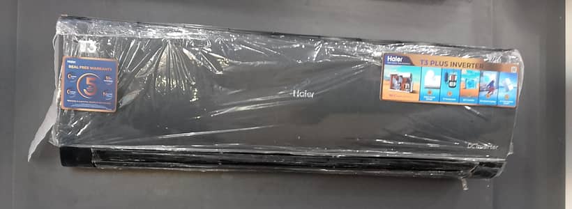 Brand new Haier Company 1.8 Ton inverter AC ,Color Black .