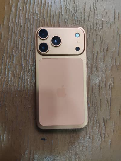 I phone xr converted to I phone 17 pro golden color