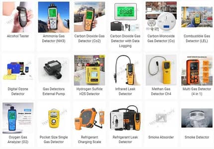 Multi Gas Detectors | LEL, CO, CO2, NH3 & More Pakistan