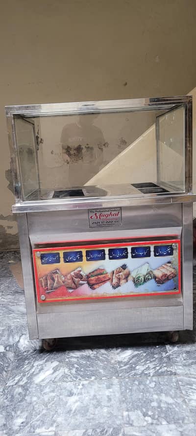 shawarma, baryani, fryer multi option in one. counter for sale