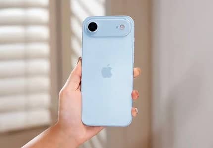 17 air blue color with box