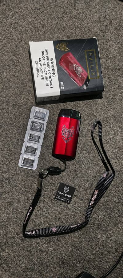 Exilis Snow Wolf POD System Number 0.3. 7.0-0.5. 8.5. 1.0.3