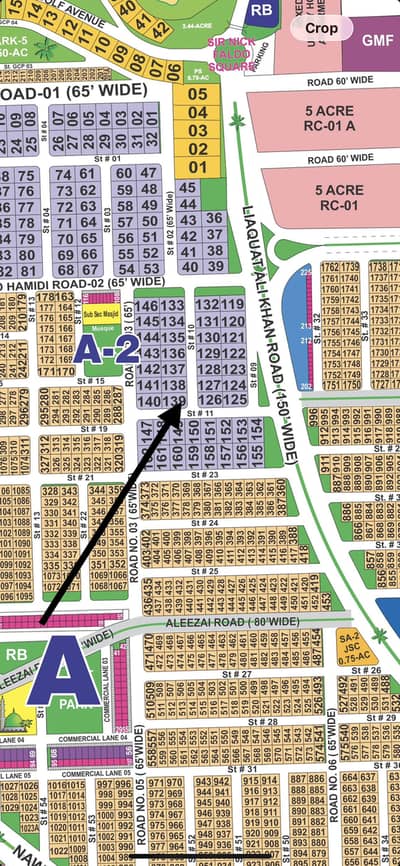 2 Kanal Corner Possession Plot For Sale, Most Premium Location On Site
