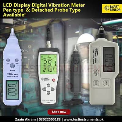 Portable Vibration Tester | Easy & Accurate Readings Pakistan