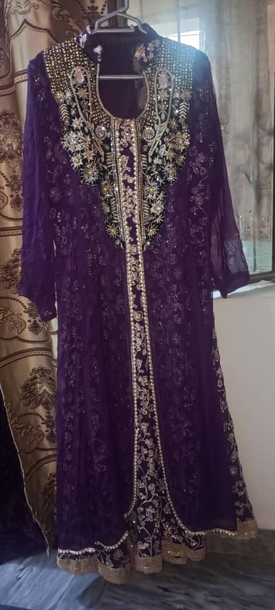 maxi frock with  full flare