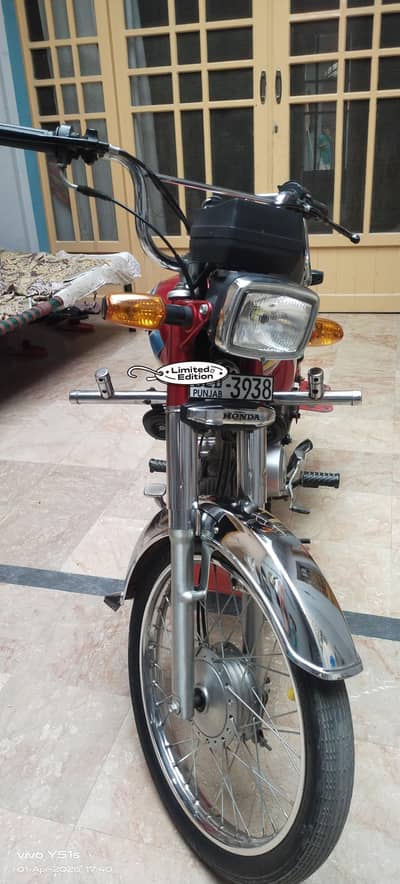 Unique cd 70 2022 model but converted in Honda cd 70 2026