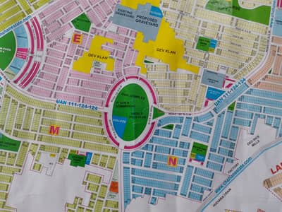 1KANAL Plot For Sale DHA phase 9 Prism Block H