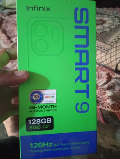 Infinix smart 9   (((8 --128-))) all orignlw with wrantti