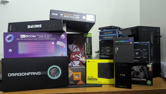 Highend Gaming PC 7800x3D 4070 Super