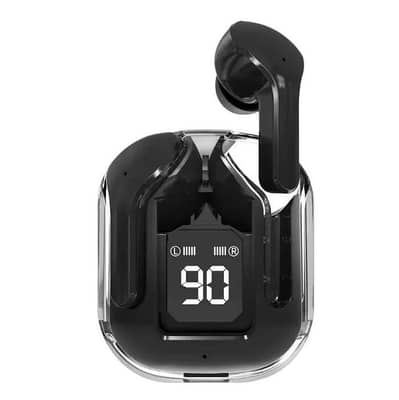 Black Abs Plastic Earbuds