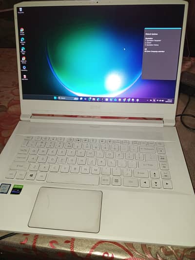 Acer ConceptD i7 9th generation 16/954, 8gb RTX graphic card