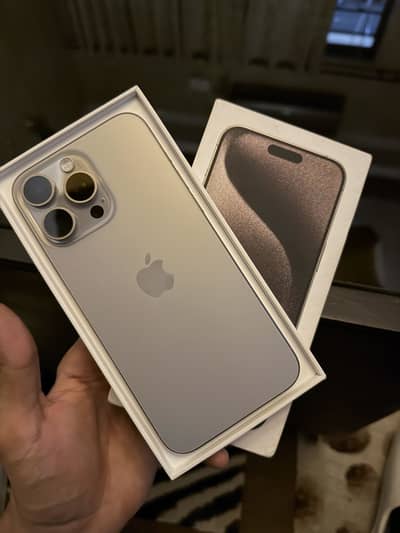 iPhone 15 Pro Max PTA Approved - 256GB, Excellent Condition