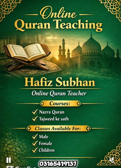 Quran teacher