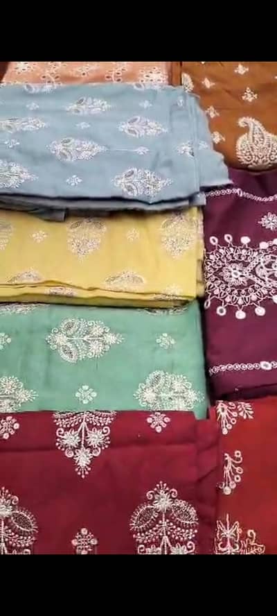 2 piece embroidery suits