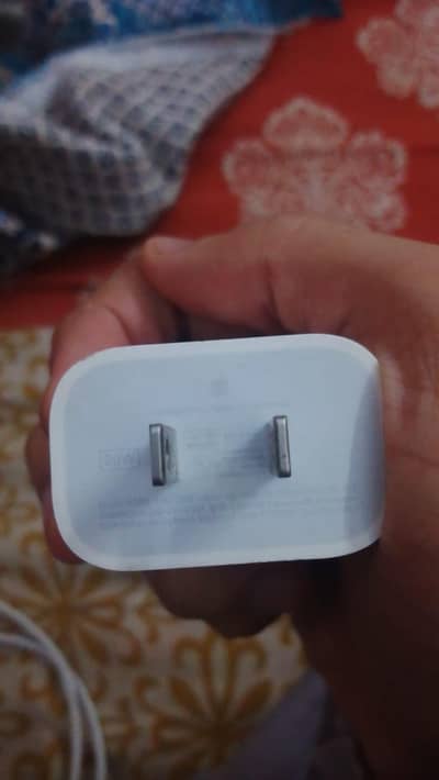 I phone charger and cable