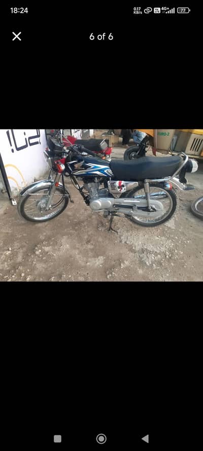 Honda 125 2200 km used
