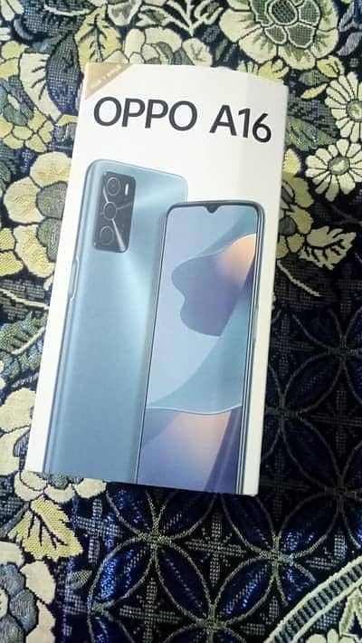 oppo A16 4gb ram 64gb storage complete box no Open no repair