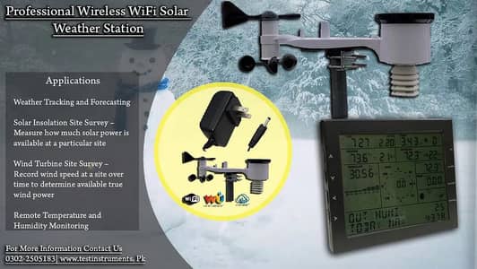 Smart Wireless Weather Station | Home Weather Electronics