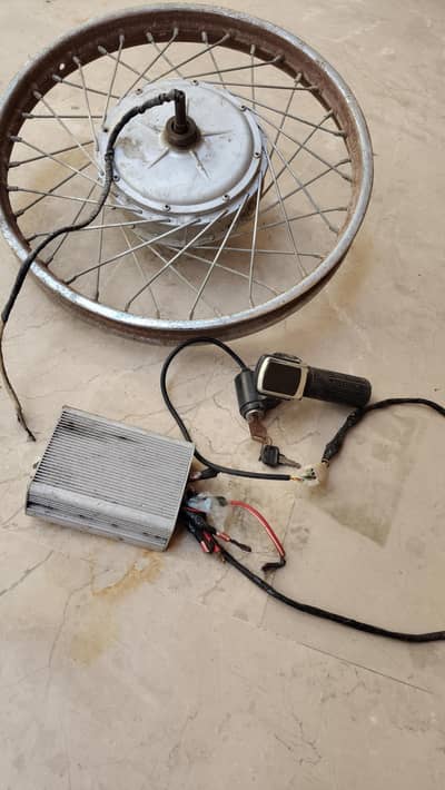 Electric Bike Hub Motor Kit (Working 100%)