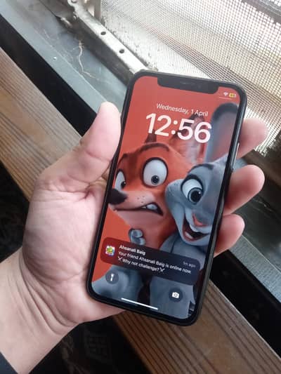 iPhone X black 256gb